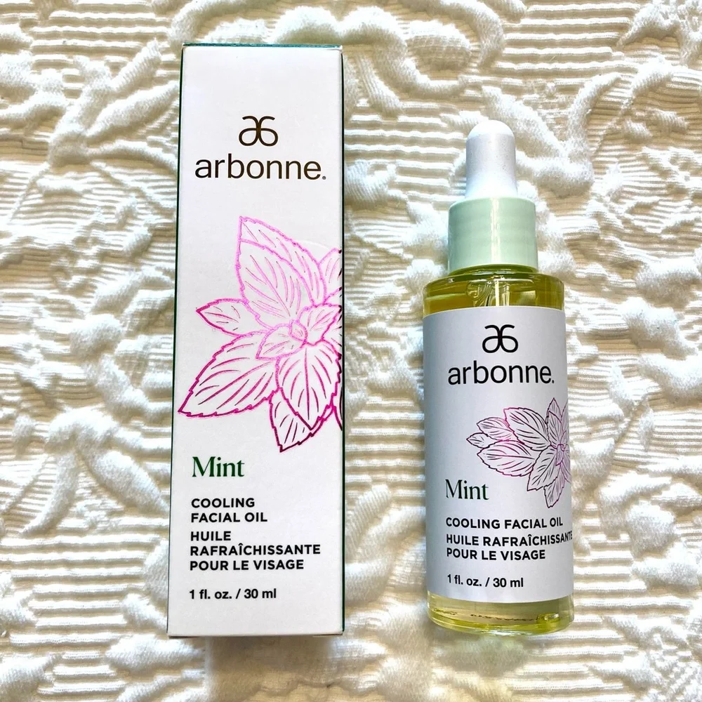 New! Arbonne Cooling Facial Oil - Picture 1 of 6